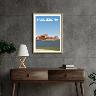 Citadellet i Landskrona – En ny poster från Sverigeposters